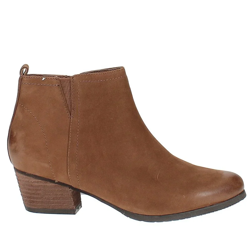 Aqua College Isla Nubuck Leather Ankle Boots Sz 10 NIB